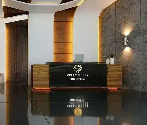 Who We Are section background banner for Velly Belly Club homepage