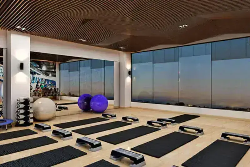 Aerobics and workout facility at Velly Belly Club gallery