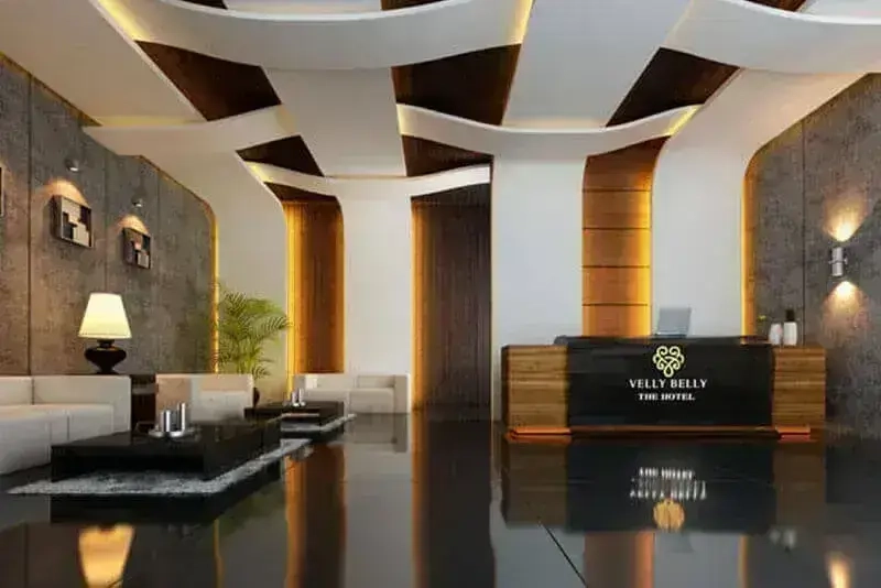 Hotel Reception Counter at Velly Belly Club