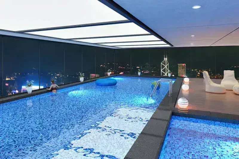 Swimming Pool Area at Velly Belly Club